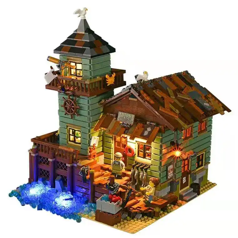 

DIY Led Light Kit (Only Light Set) For Old Fishing Store Block Compatible with 21310 16050 Lighting Set
