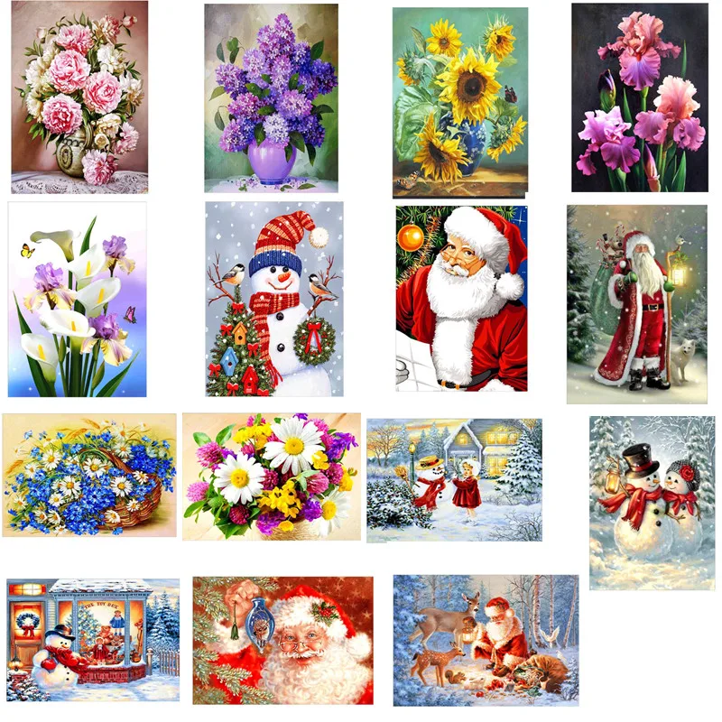 

DIY 5D Full Drill Diamond Painting Embroidery Cross Stitch Kit Rhinestone Crystal Home Decoration Crafts