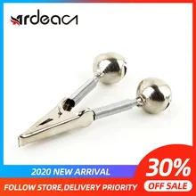 ARDEA Fishing Bell Clip 14g Fish Bite  Alarm Stainless Steel Fishing Rod Clamp Ring Outdoor winter fishing Accessory