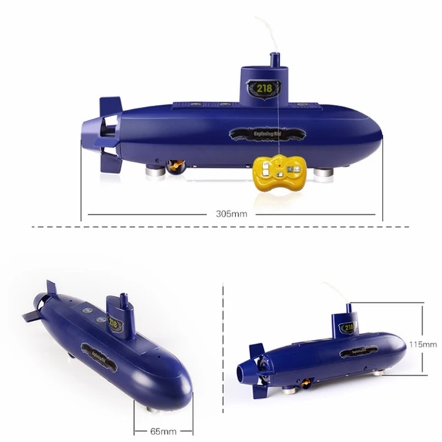 Parent-child Interaction Remote Control Submarine Experiment Entertaining And Learning Popular Science Interest Develope RC Toy 2