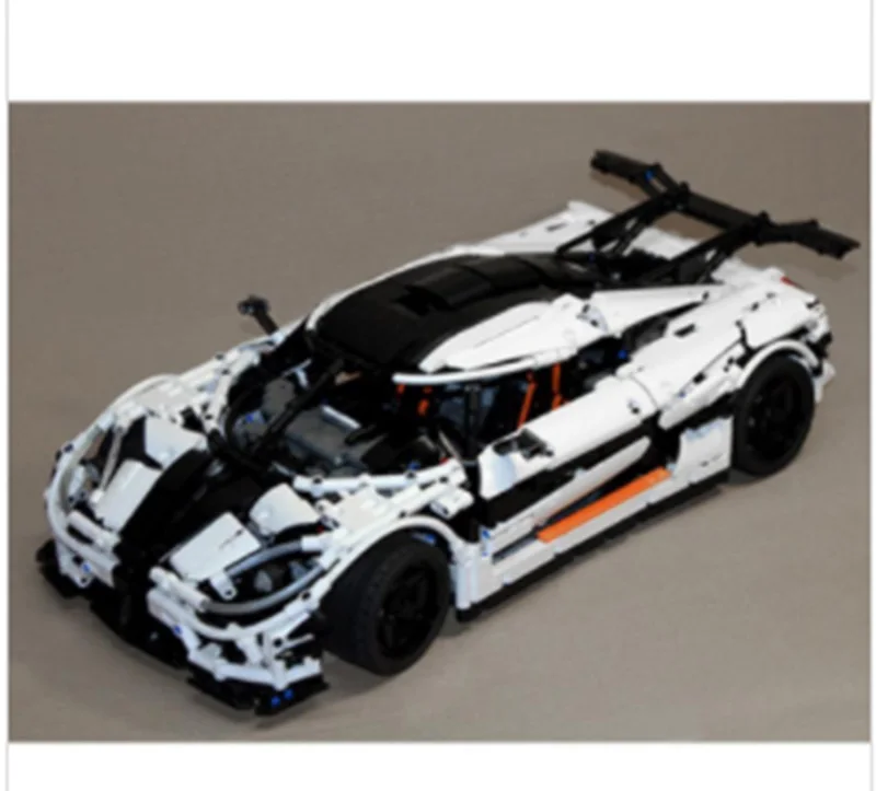 Техника серии 23002 3236 шт. MOC-4789 изменение комплект гоночных автомобилей Детские конструкторных блоков, Детские кубики, игрушки для ребенка Рождественские подарки