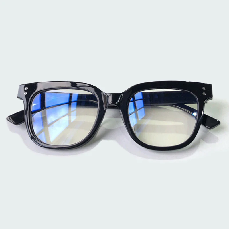 No1 Eyeglasses Ацетатная оправа для очков, роскошные брендовые дизайнерские высококачественные мужские оптические очки - Цвет оправы: No1 Eyeglasses