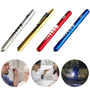 

Clip Tick Mark Nursing Tool Pocket With Pupil Gauge Ear Care Led Pen Light Mini Mouth Inspection