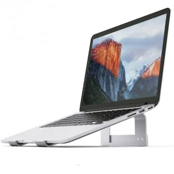 

New Hot Aluminum Alloy Laptop Stand Portable Notebook Computer Riser Holder Ergonomic Design