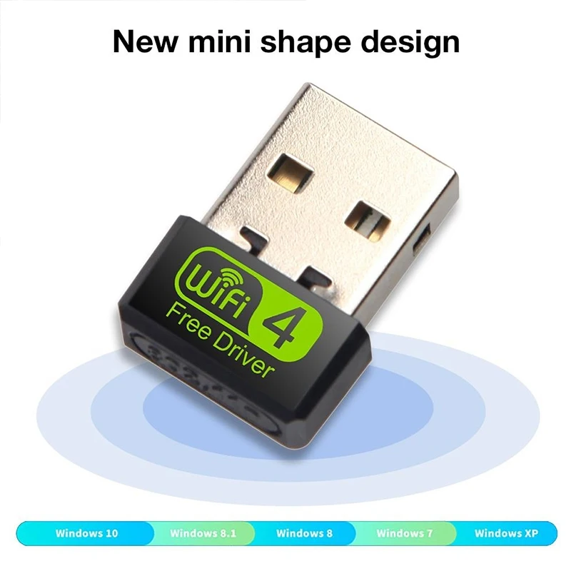 Мини USB WiFi адаптер MT7601 150 Мбит/с Wi-Fi адаптер для ПК USB Ethernet WiFi Dongle 2,4G сетевая карта Antena Wi Fi приемник