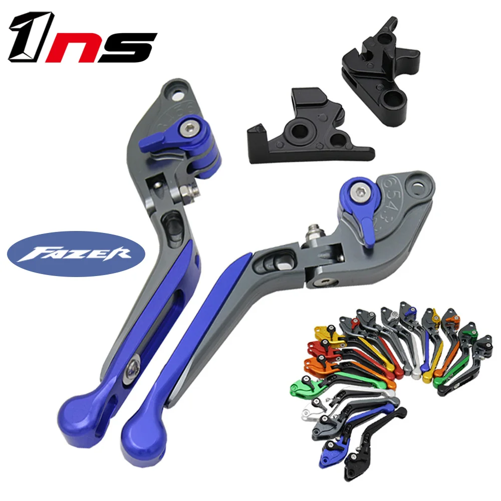 For YAMAHA FZ8 2011-2015 FZ1 Fazer 2006-2015 FZ6 2004-2010 CNC Golden Motorcycle Brake Clutch Levers With Logo | Автомобили и