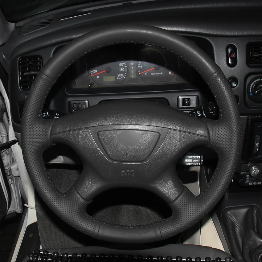 Оплетка на руль чехол для Mitsubishi Pajero Sport 2004 Montero cubierta del volante руль|Чехлы руль| |