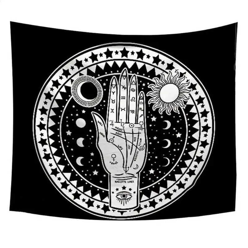 Mandala32 M 1 шт. МАНДАЛА ГОБЕЛЕН из полиэстера настенный тканевый пляжный коврик скатерть для пикника - Цвет: Mandala32 M