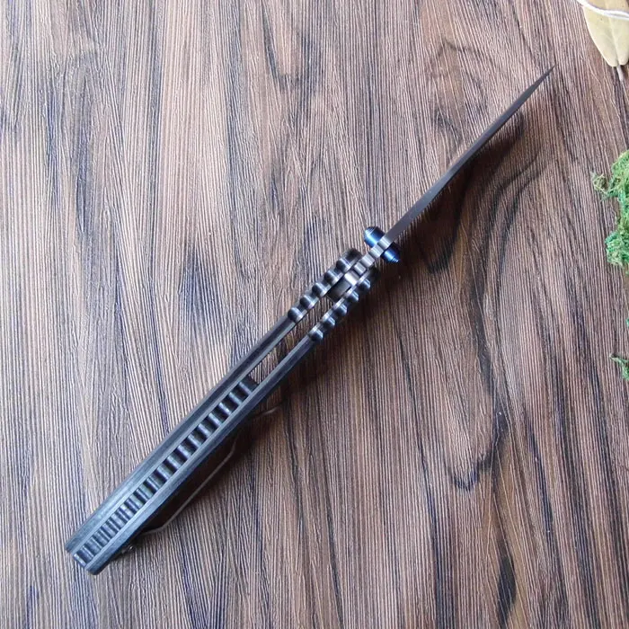 Firebird Ganzo G7503 440C Лезвие из углеродного волокна ручка складной нож выживания