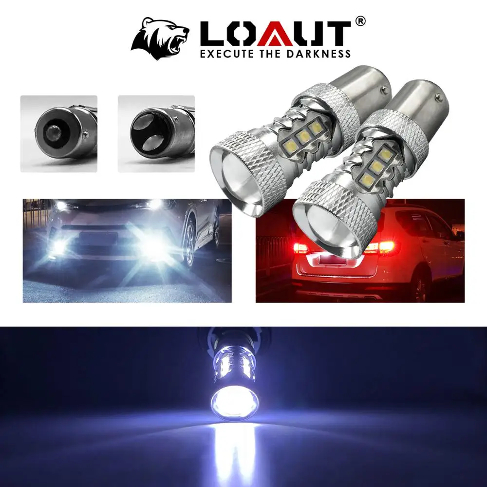2 шт. 1156 1157 80 Вт Led 25 светильник p21w bay15d ba15s P21/5 авто тормоз заднего поворота