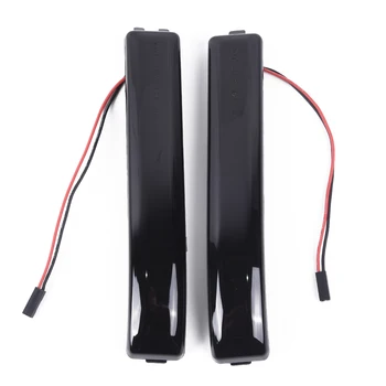

2pcs Side Lights Flow Amber For Ford F150 F-150 Replacement ABS plastic