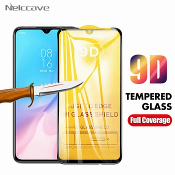 

50Pcs Full Coverage 9D Tempered Glass For Xiaomi Redmi 10X 9 4A S2 Go K30 K30i Pro K20 Screen Protector Cover Protective Film