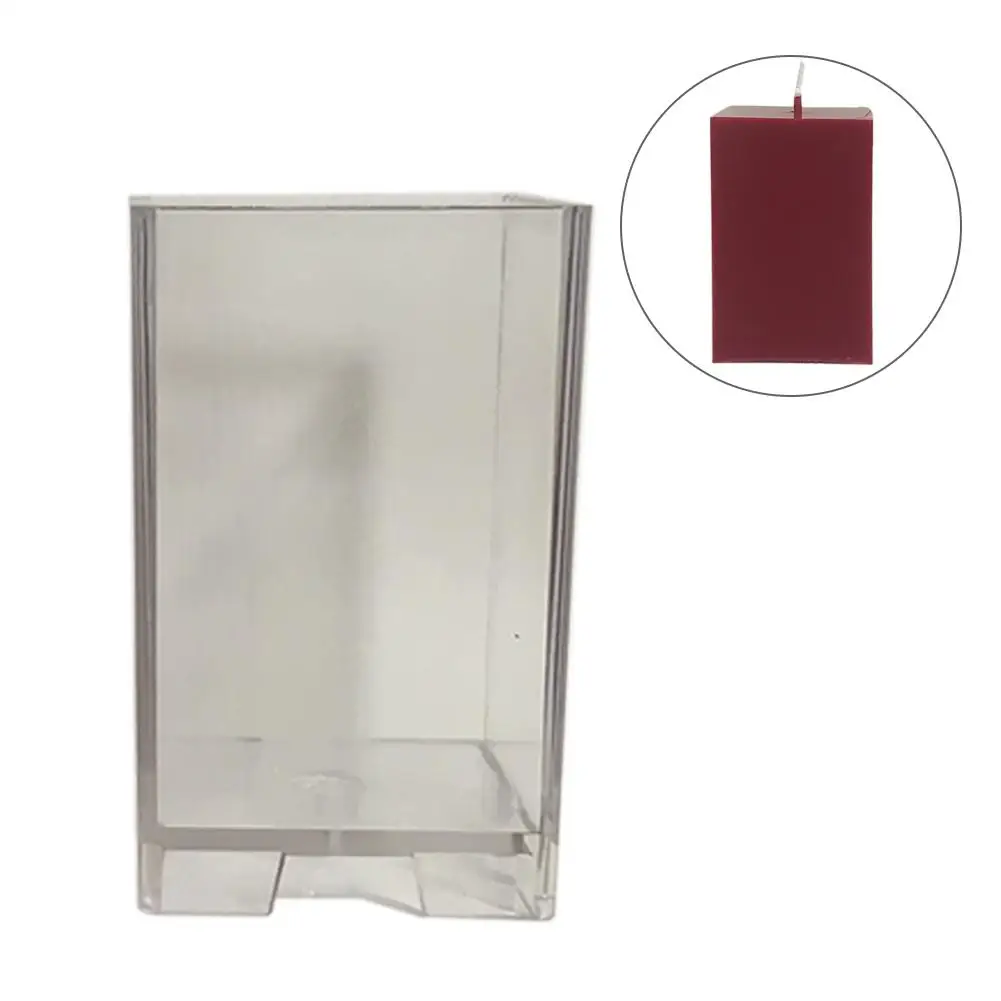 DIY Форма для свечей, пластиковая квадратная ароматерапия из свечей, сделай сам, форма для мыла, ремесло, украшения