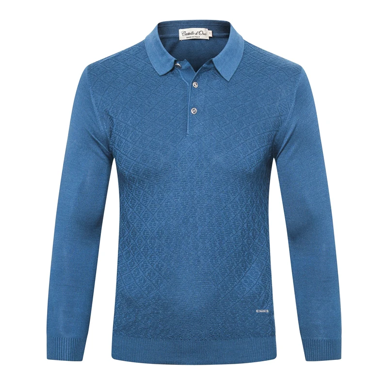 

Billionaire Sweater wool men's 2019 winter new fashion casual Button warm England embroidery big size M-6XL free shipping