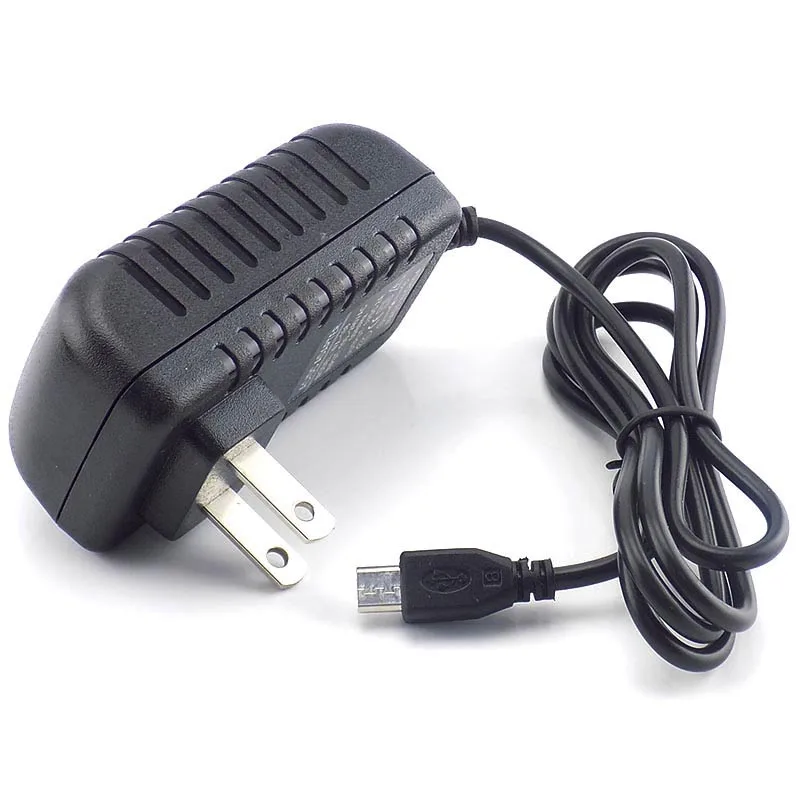 Micro USB Блок питания для камеры Адаптер переменного тока в DC 5 В 2A 2000mA конвертер Выход для CCTV Iuput 100-240 в США/ЕС разъем J17