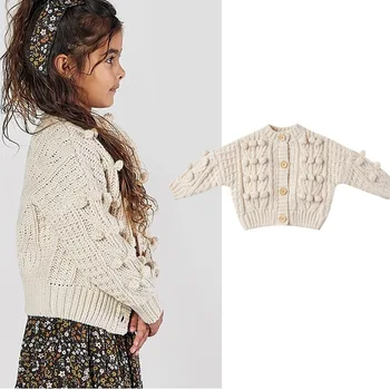

Kids Cardigan Rylee and Cru Winter Knitted Coats Lovely Style Toddler Boys Girls Pop Cprn Cardigan Baby Warm Coats for Baby