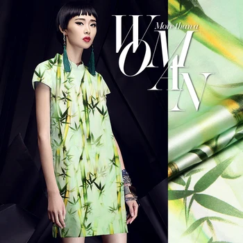 

118cm printed Chinese silk fabric 19 mm soft silk stretch satin fabric satin spandex natural silk fabric wholesale cloth