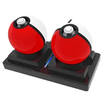 

Metermall Two Colors Optional Fashion Pokeball Charging Stand For Nintendos Switch Simple Pokeball Charger Dock Station
