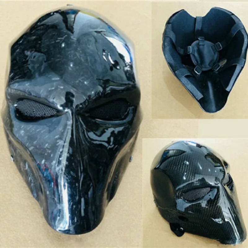 

Forging / Twill Carbon fiber Prom Villain death knell Halloween Full Face mask