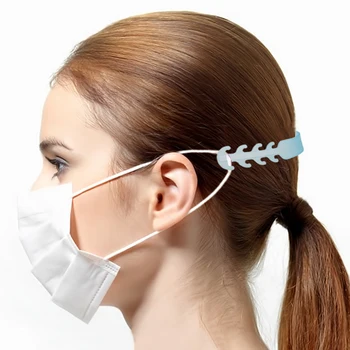 

Mask Ear Grips Third Gear Adjustable Non-slip Mouth Face Mask Extension Hook Accessories for Face mask