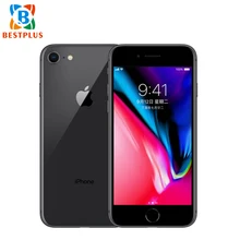 T-Mobile версия Apple iPhone 8 A1905 LTE мобильный телефон 4," 2 Гб ОЗУ 64 Гб/256 Гб ПЗУ отпечаток пальца iOS 11NFC 1821 мАч мобильный телефон