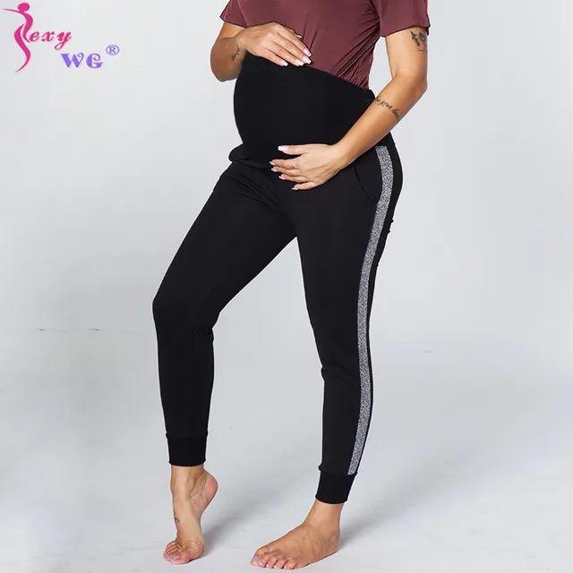 SEXYWG pantalones maternidad a la moda, ropa para embarazadas, pantalones informales para mujer, pantalones sueltos para el embarazo|Pantalones y pantalones pirata| - AliExpress