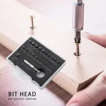 

22pcs/set Damaged Screw Extractor Kit Portable Precise Thread Drill Bit Head Broken Bolt Rusty Screw Remover Tools