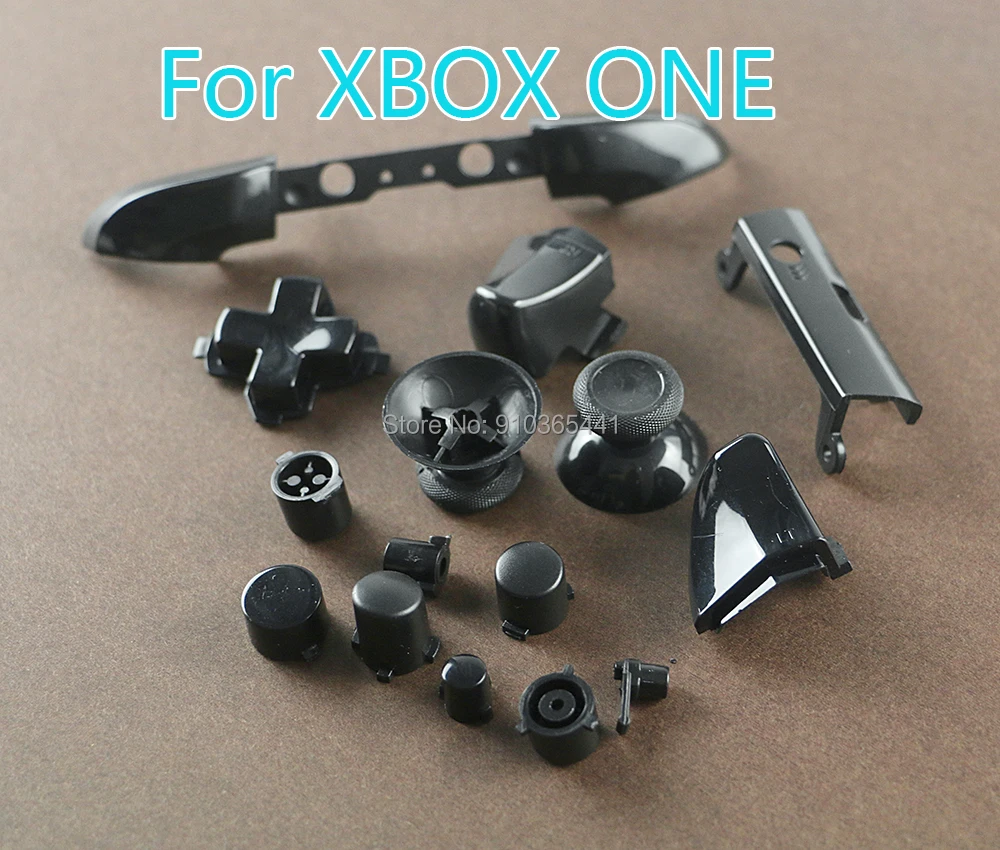 

10 компл./лот бамперы триггеры кнопки Dpad LB RB LT RT Mod Kit полный набор кнопок для Xbox One S тонкий аксессуары для игрового контроллера