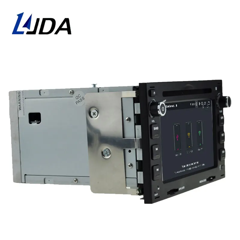Discount LJDA Android 9.0 Car DVD Player For VW Volkswagen GOLF POLO TRANSPORTER Passat b5 Multimedia Stereo 2 Din Car Radio DSP 4G+64G 3
