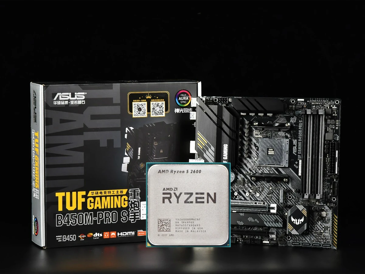 Ryzen5 2600 専用冷却ファン AB350M-HDVセット！