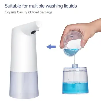 

Automatic Foam Mobile Phone Smart Sensor Soap Dispenser Child Hand Sanitizer Rechargeable distributeur de savon automatique
