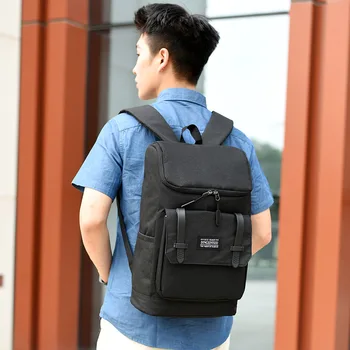 

New Style fashion Oxford backpack laptop bag Casual women men traveling bag