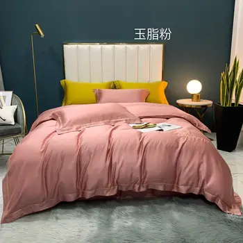 

800 TC tencel bedding set king duvet cover and pillow cases