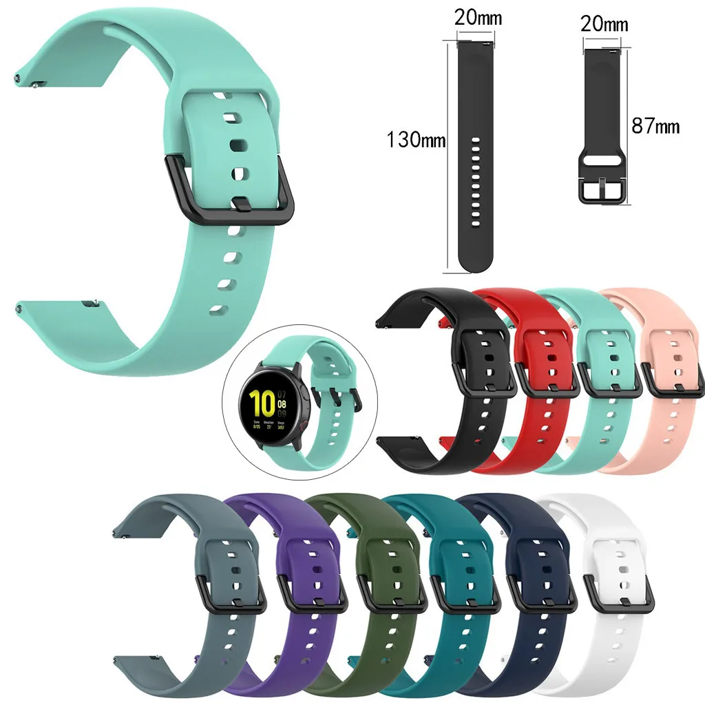 Силиконовый сменный ремешок для часов Ремешок для samsung Galaxy Watch Active 2 9,26