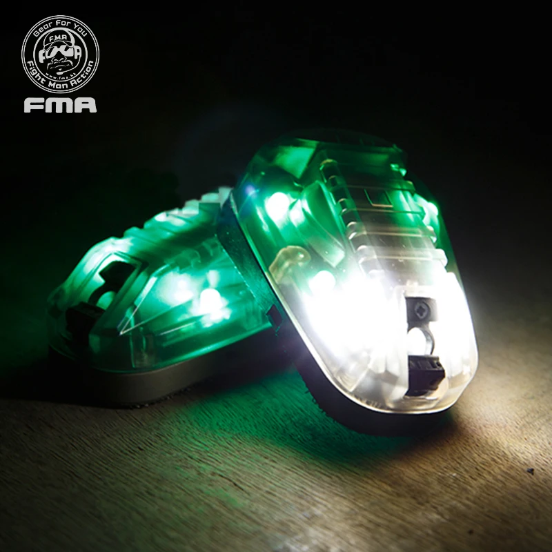 FMA HEL-STAR6 GEN III Green Light Survival Safety Flash Light Outdoor Sports Equipments 1286