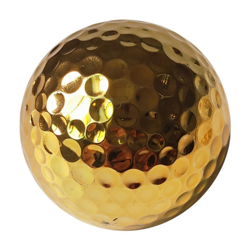 Pelota de entrenamiento de Golf chapada en oro, exquisita pelota de  práctica de entrenamiento, Putter oscilante, novedad de 2022|Pelotas de  golf| - AliExpress