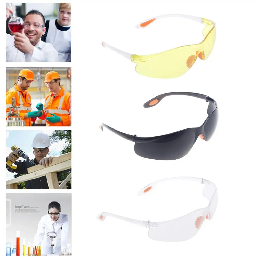 

Eye Protection Protective Safety Riding Goggles Vented Glasses Work Lab Dental