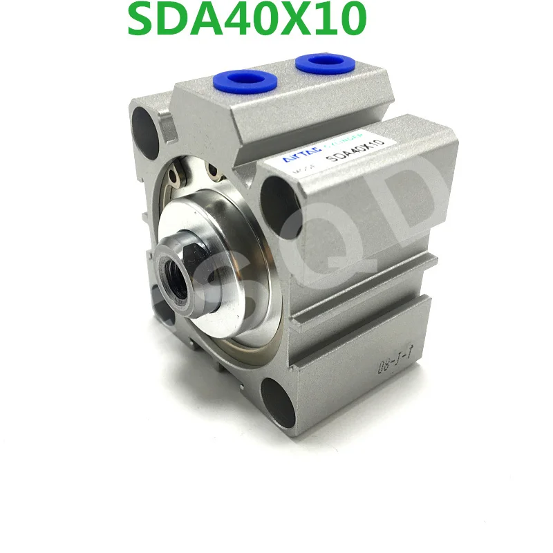 SDA Series Air Cylinder Pneumatic Compact | SDA40 Size With Multiple Stroke Options | Industrial Air Cylinder