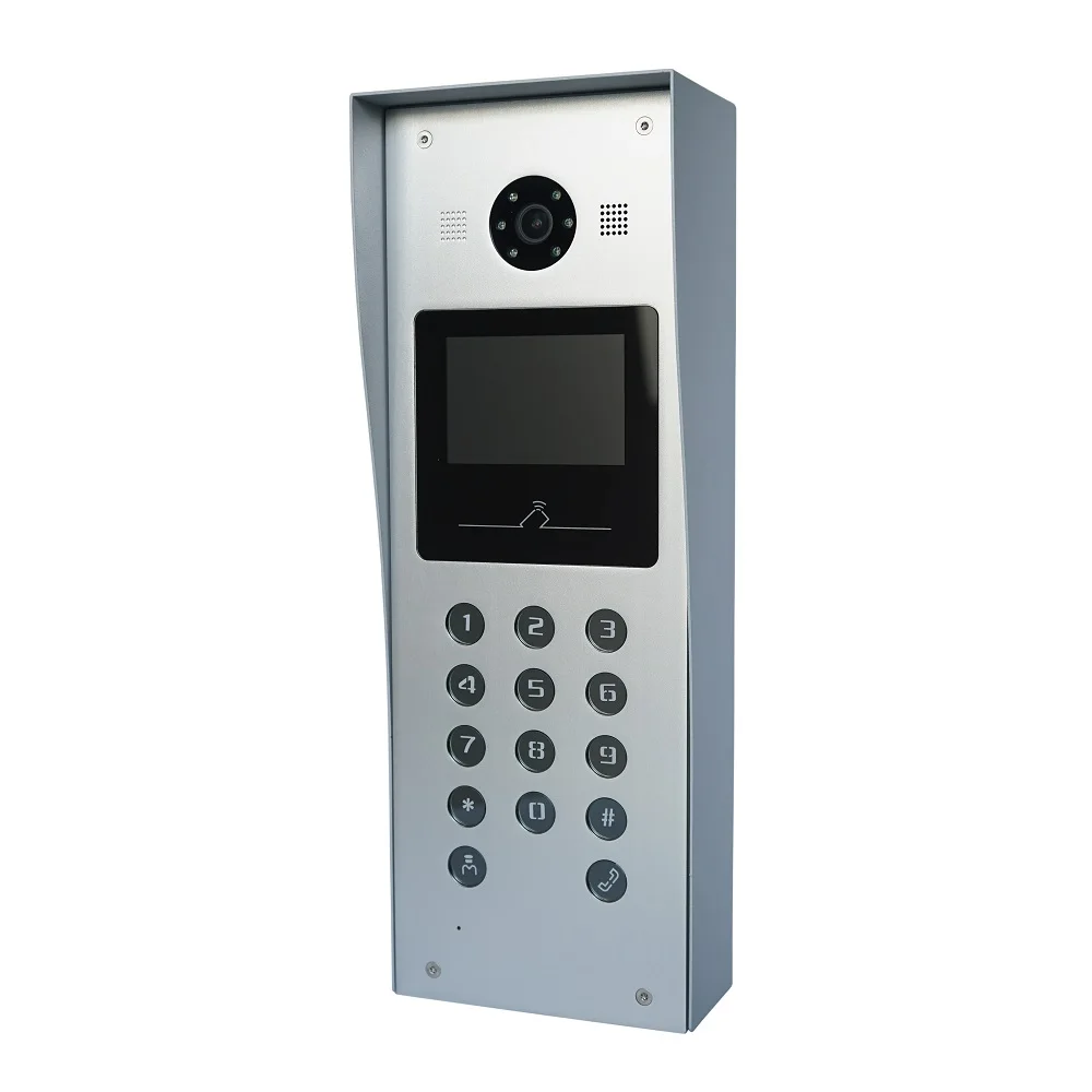 Hik HD видео контроль доступа DS-KD3002-VM Видео дверной станции, IC карты; пароль открытой двери;