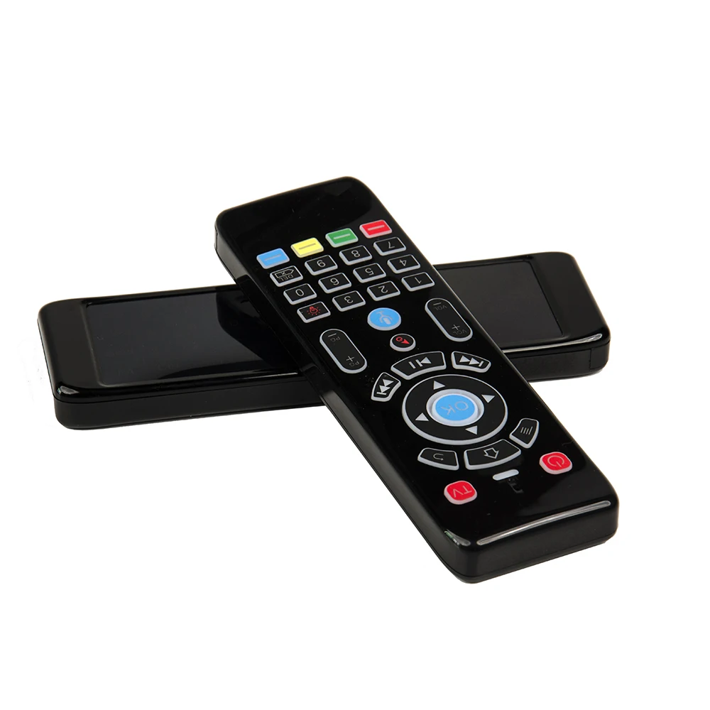 

T16 Backlit Voice Air Mouse with Touch Screen Keyboard 2.4G RF Remote with IR Learning for Android TV Box IPTV Smart TV