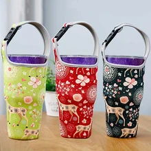 Портативная дорожная чашка для воды с теплым рукавом, спортивная сумка для бутылки молока, сумка-держатель для воды, Термосумка для детей, бутылочка для кормления