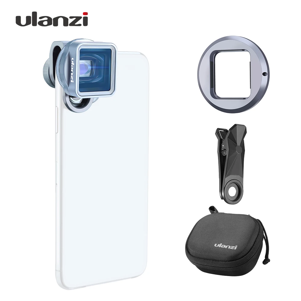 ULANZI 1.33XT Anamorphic для телефона широкоэкранный объектив с 52 мм адаптером фильтров iPhone