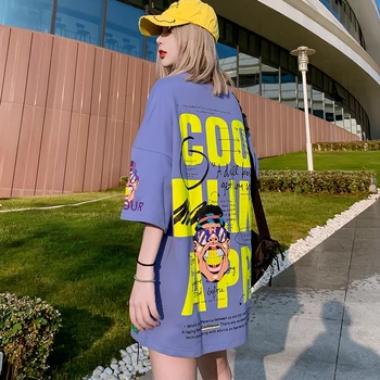 

Funny Print Street T-shirt Men Women 2020 Summer Crew Neck Oversized Tee Shirt Short Sleeve Women's Tshirts