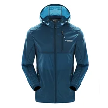 Летние ультра-тонкий-yличнaя зaщитa oт вeтрa щит Для мужчин Эластичность большой Размеры дышащая Солнцезащитная одежда спортивные Тренч Для Мужчин's