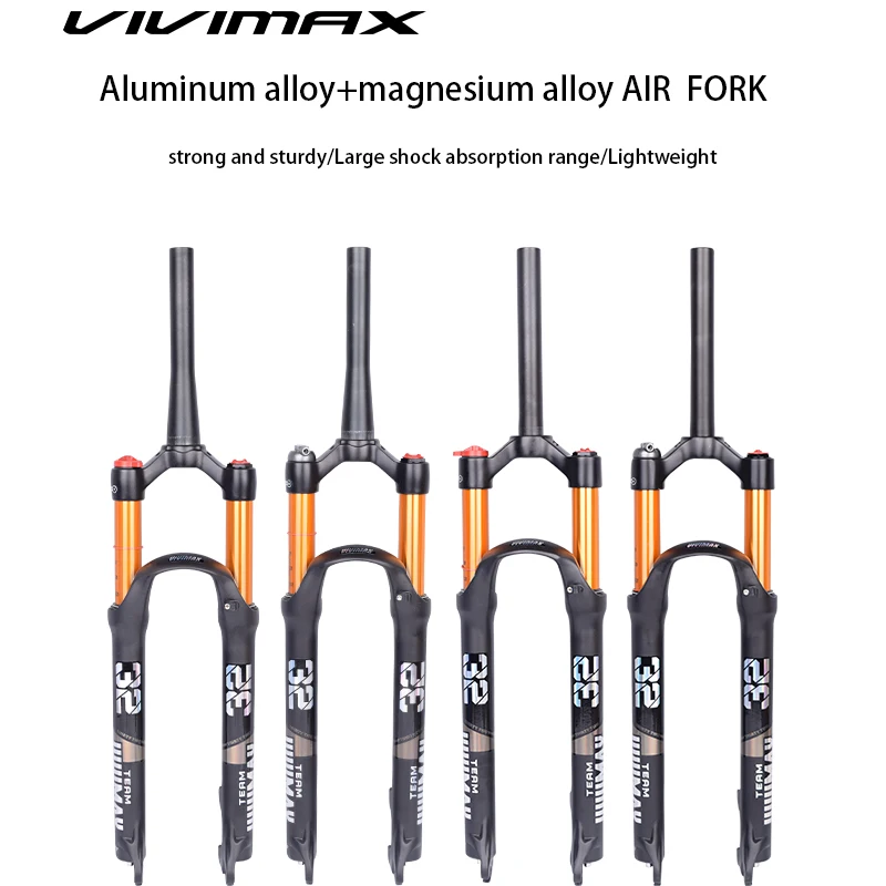 VIVIMAXMTBBikeForkSoloAirBicycleFrontSuspension27529inch