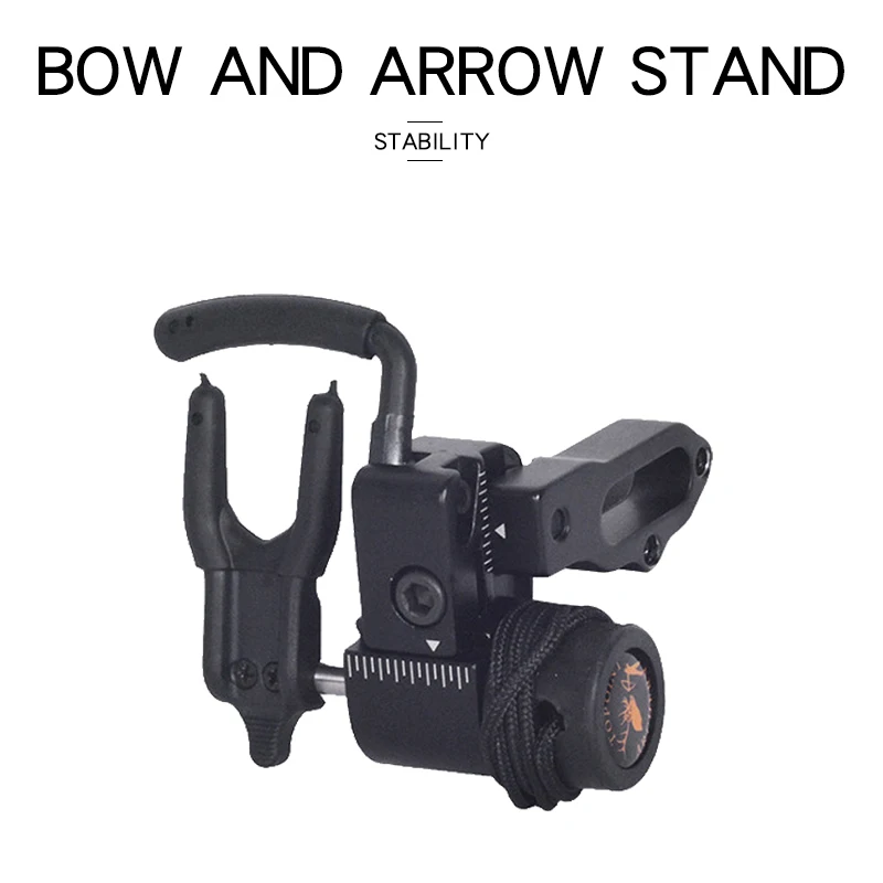

TP814 Arrow Rest Compound Bow Accessories General Arrow Stand Set Arrow Holder for Archery Shot Hunting Training