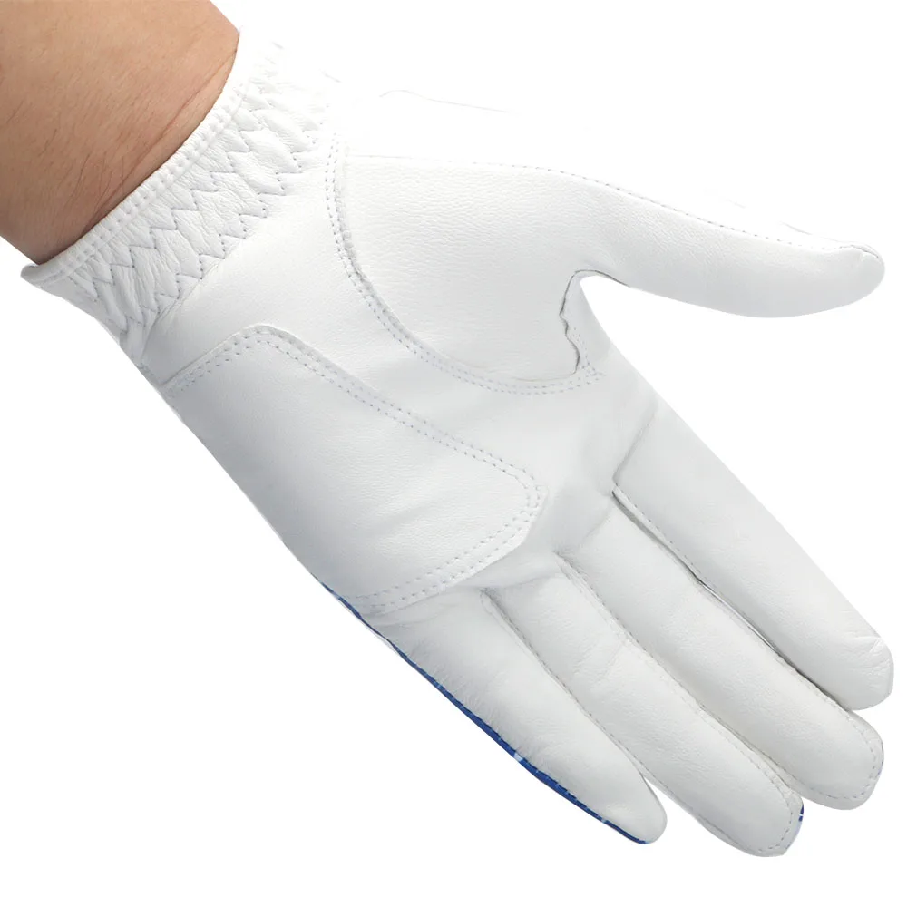 Новая перчатка для гольфа с флагом США, кожаная перчатка для мужчин и женщин, мягкий дышащий для занятий спортом на улице, перчатка