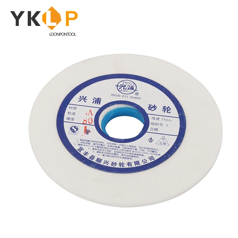 150mm Ceramic Grinding Wheel Abrasive Disc Grinder Metal Steel Stone Rotary Tool Polishing Wheel for Metal 46# 60# 80#