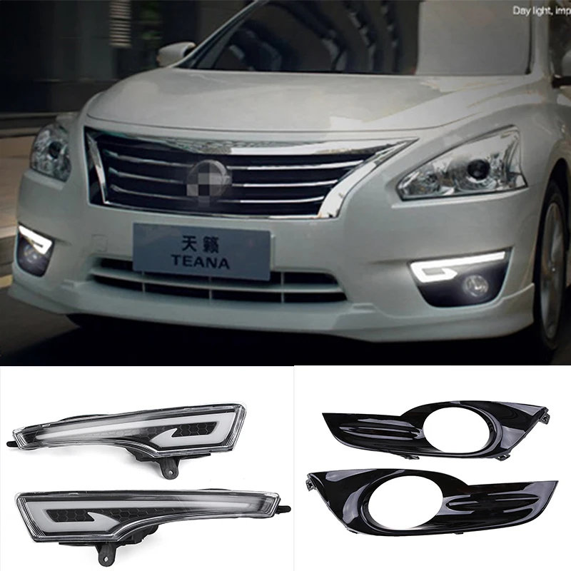 Дневные ходовые огни для Nissan Altima Teana 2013 2014 2015 светодиодные дневные
