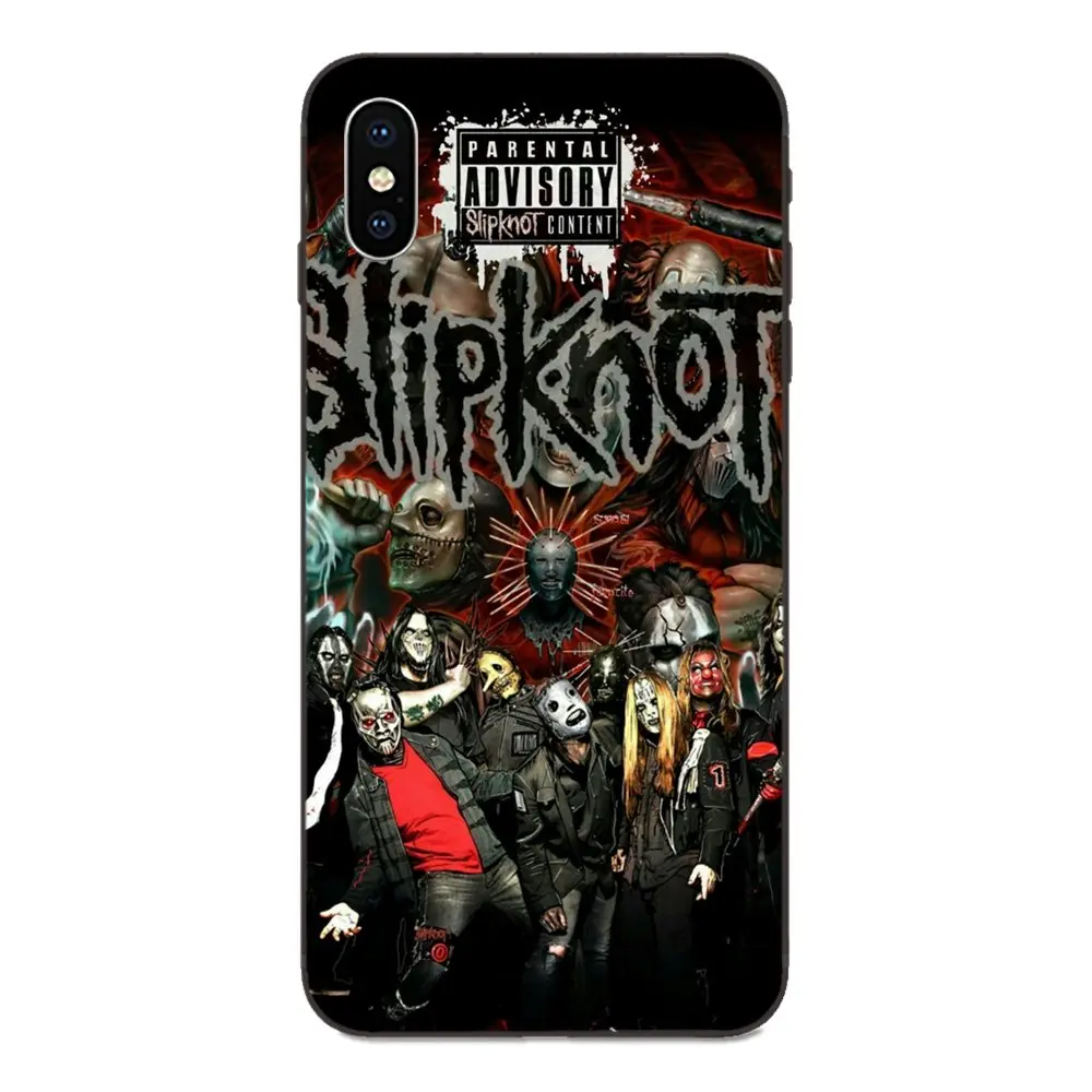 Тяжелый металл группа Slipknot для Galaxy A3 A5 A6 A6s A7 A8 A9 A10 A20E A30 A40 A50 A60 A70 A80 A90 плюс ТПУ Quinn телефон